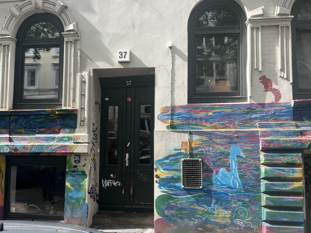 Hauseingang Bellealliancestraße 37 in Hamburg-Eimsbüttel